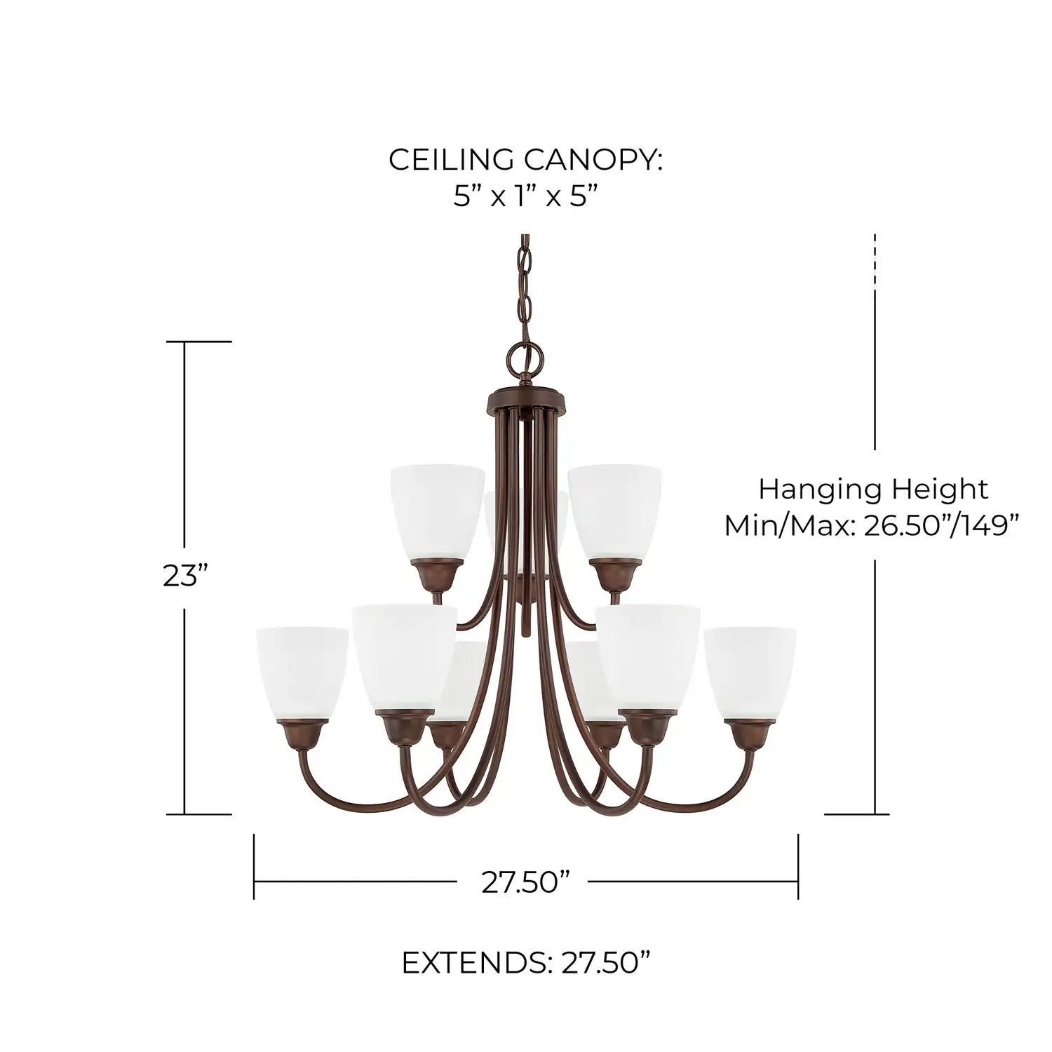 CAPITAL LIGHTING, TRENTON CHANDELIER, CHANDELIER LIGHT