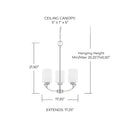 CAPITAL LIGHTING, DIXON CHANDELIER, CHANDELIER LIGHT