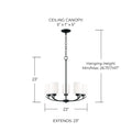 CAPITAL LIGHTING, DIXON CHANDELIER, CHANDELIER LIGHT