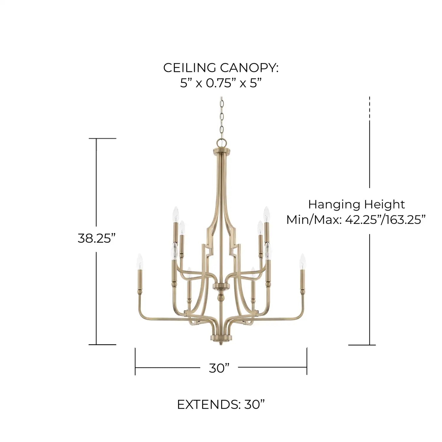 CAPITAL LIGHTING, DAWSON CHANDELIER, CHANDELIER LIGHT
