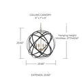 CAPITAL LIGHTING, AXIS PENDANT, PENDANT LIGHT
