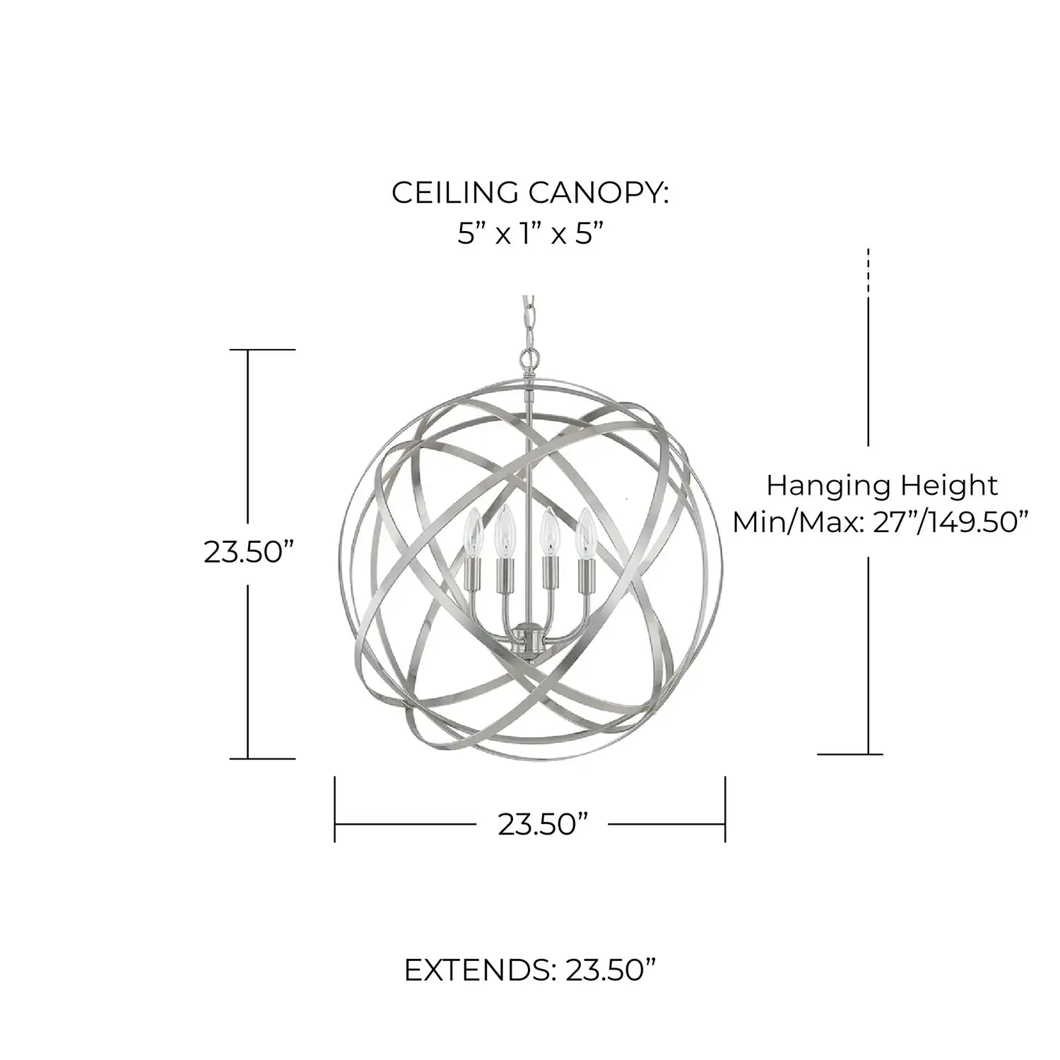 CAPITAL LIGHTING, AXIS PENDANT, PENDANT LIGHT