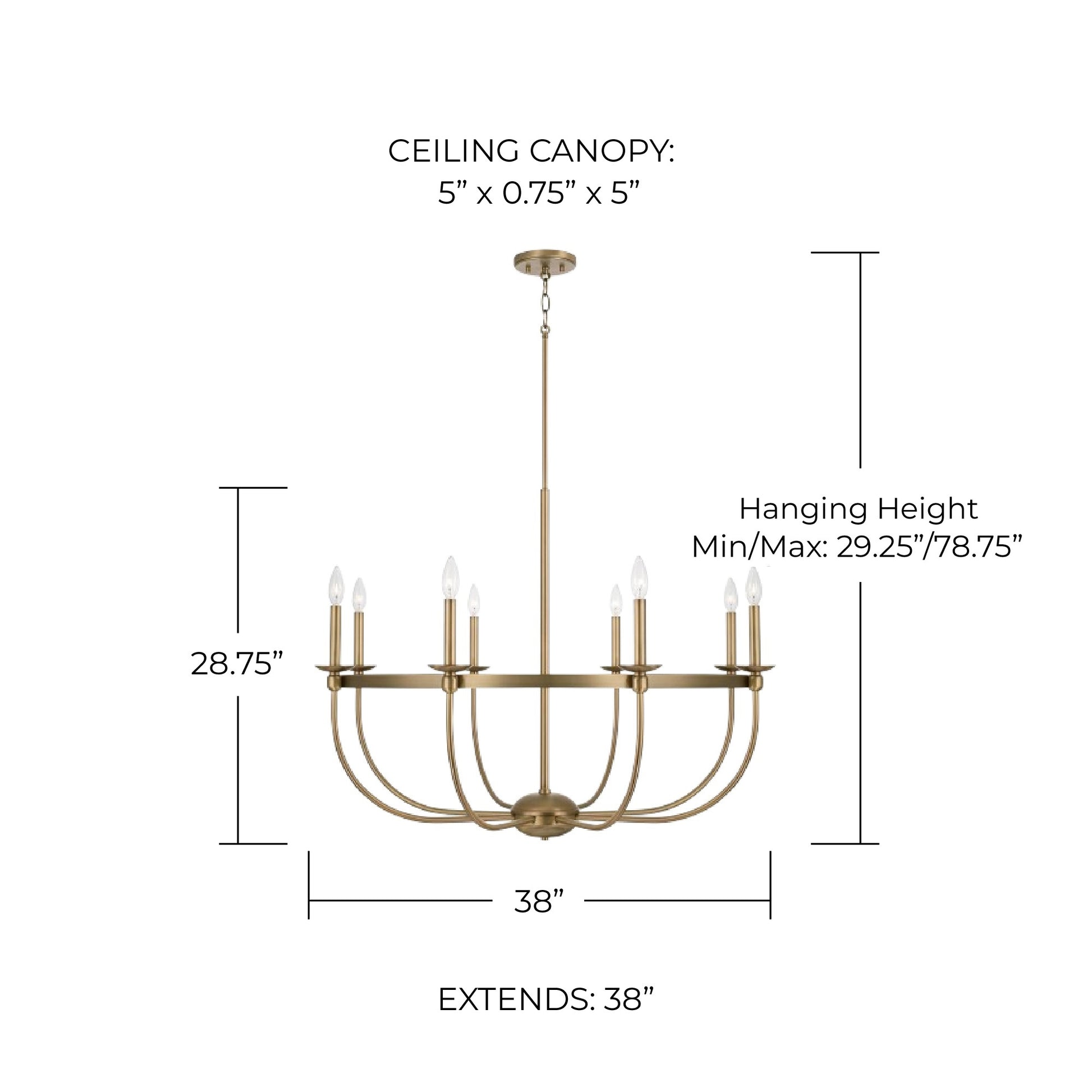 CAPITAL LIGHTING, RYLANN CHANDELIER, CHANDELIER LIGHT