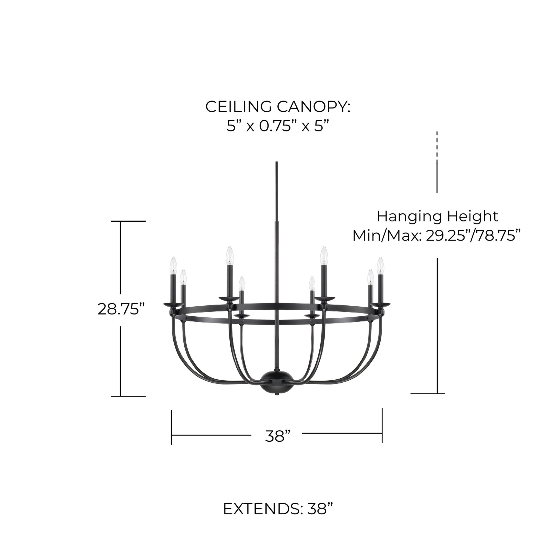 CAPITAL LIGHTING, RYLANN CHANDELIER, CHANDELIER LIGHT