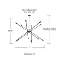 CAPITAL LIGHTING, KRIS CHANDELIER, CHANDELIER LIGHT