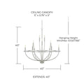 CAPITAL LIGHTING, GREYSON CHANDELIER, CHANDELIER LIGHT