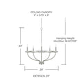 CAPITAL LIGHTING, GREYSON CHANDELIER, CHANDELIER LIGHT