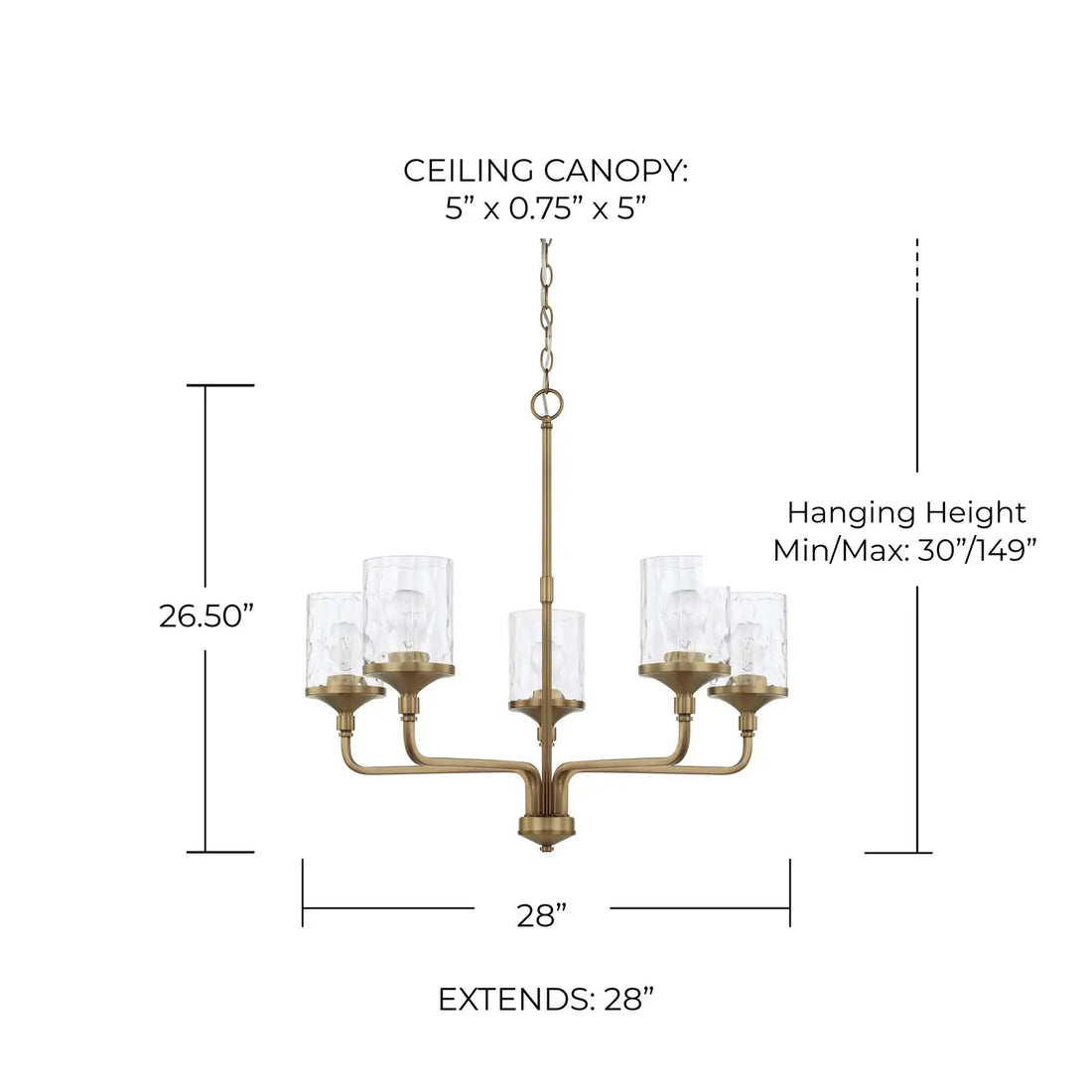 CAPITAL LIGHTING, COLTON CHANDELIER, CHANDELIER LIGHT