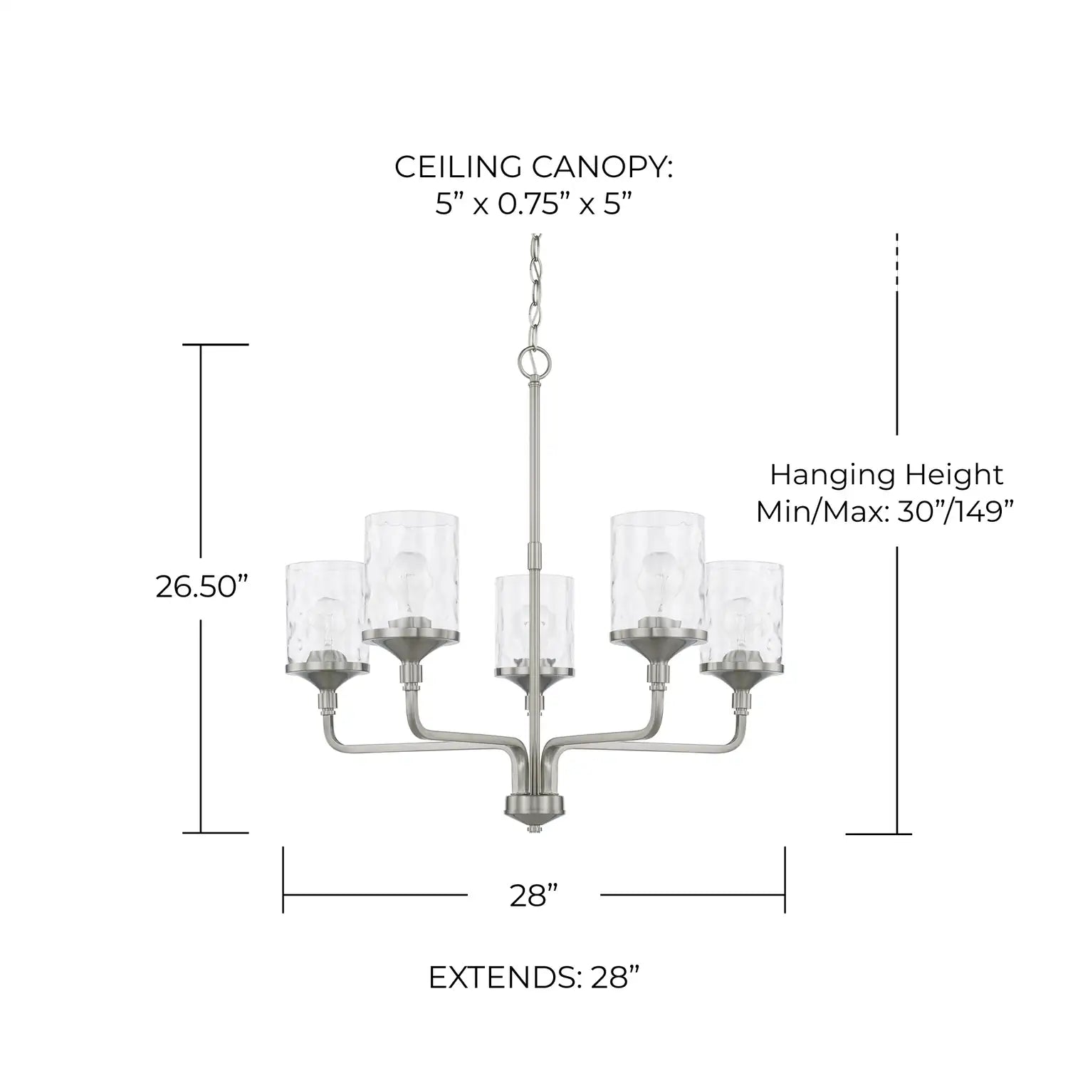 CAPITAL LIGHTING, COLTON CHANDELIER, CHANDELIER LIGHT