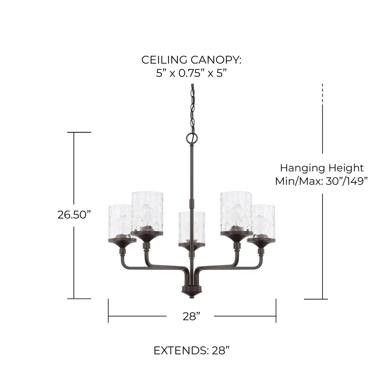 CAPITAL LIGHTING, COLTON CHANDELIER, CHANDELIER LIGHT