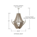 CAPITAL LIGHTING, KAYLA CHANDELIER, CHANDELIER LIGHT
