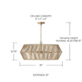 CAPITAL LIGHTING, KAIYA CHANDELIER, CHANDELIER LIGHT
