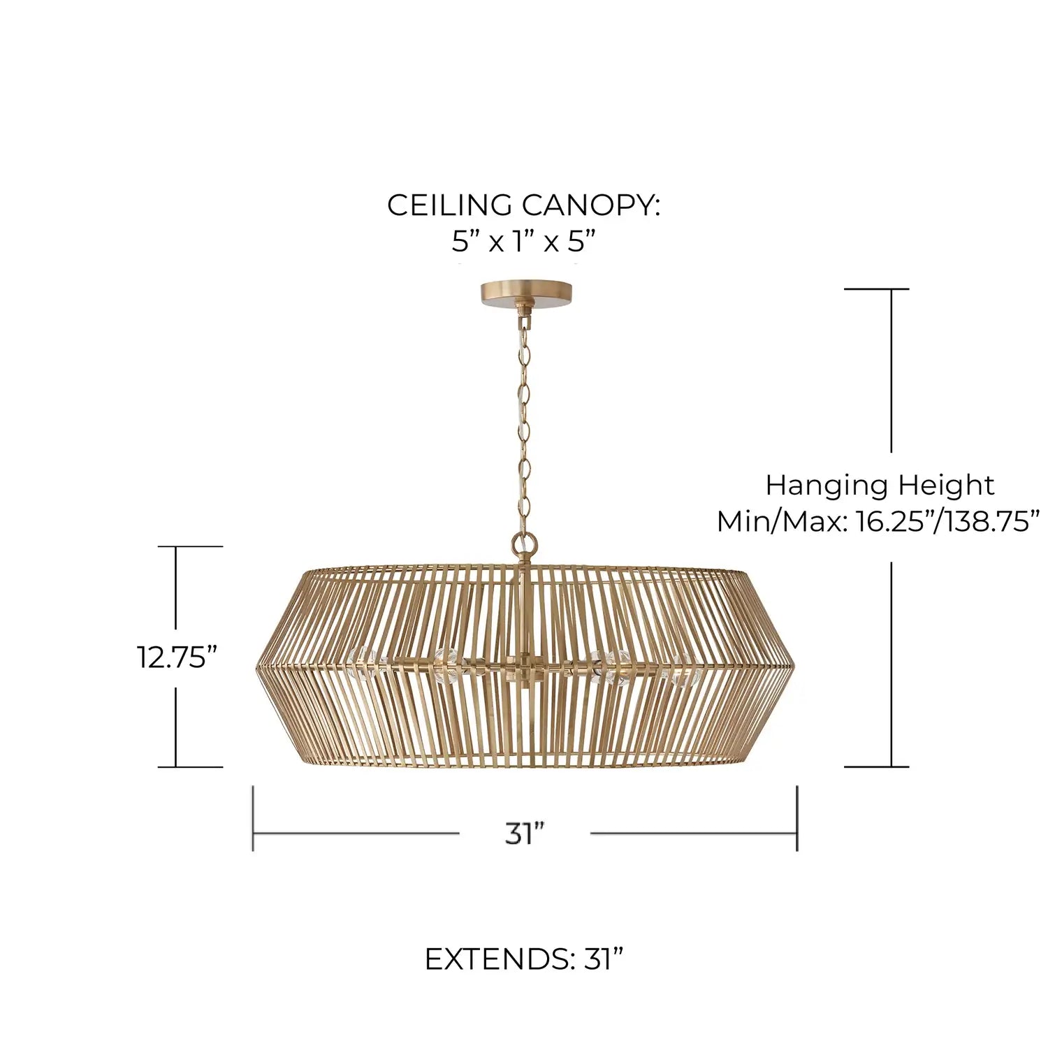 CAPITAL LIGHTING, KAIYA CHANDELIER, CHANDELIER LIGHT