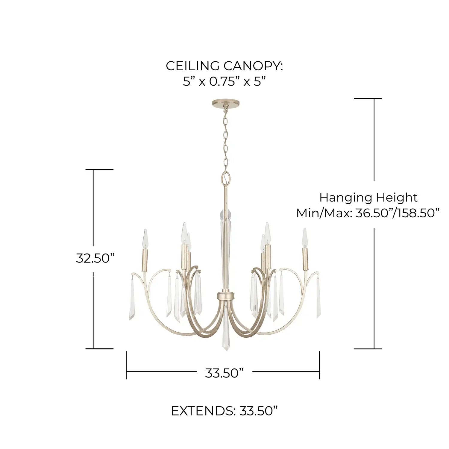 CAPITAL LIGHTING, GWYNETH CHANDELIER, CHANDELIER LIGHT