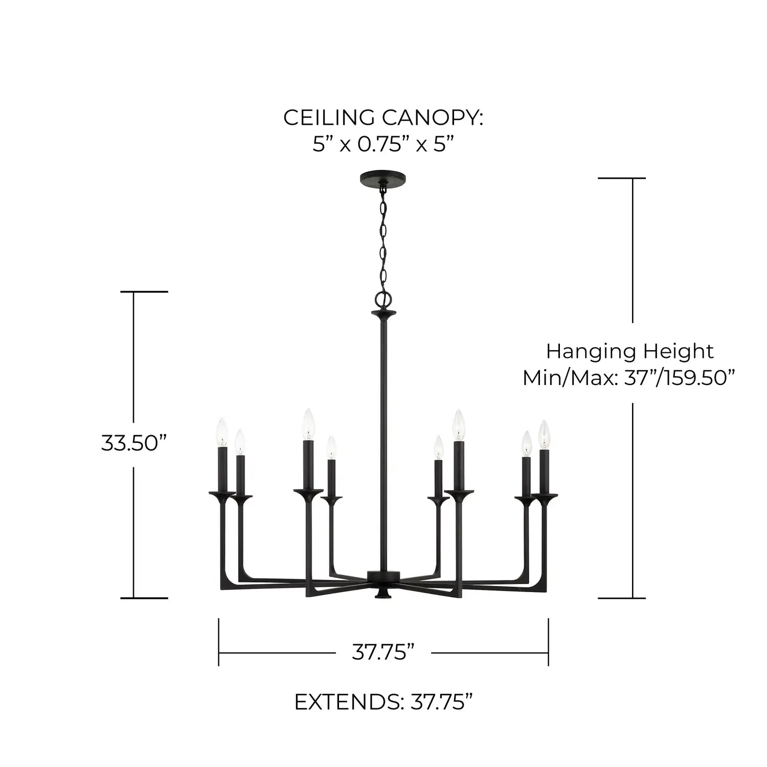 CAPITAL LIGHTING, CLINT CHANDELIER, CHANDELIER LIGHT