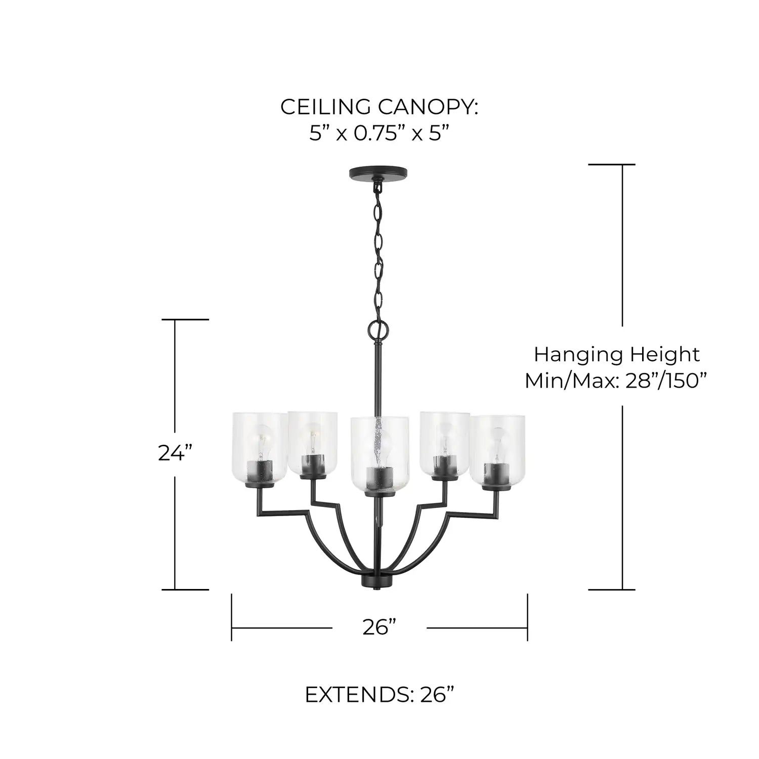 CAPITAL LIGHTING, CARTER CHANDELIER, CHANDELIER LIGHT