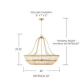 CAPITAL LIGHTING, WREN CHANDELIER, CHANDELIER LIGHT