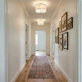 CAPITAL LIGHTING, QUINN SEMI-FLUSH, SEMI FLUSH MOUNT LIGHT
