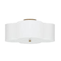 CAPITAL LIGHTING, QUINN SEMI-FLUSH, SEMI FLUSH MOUNT LIGHT