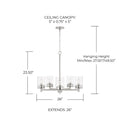 CAPITAL LIGHTING, MASON CHANDELIER, CHANDELIER LIGHT