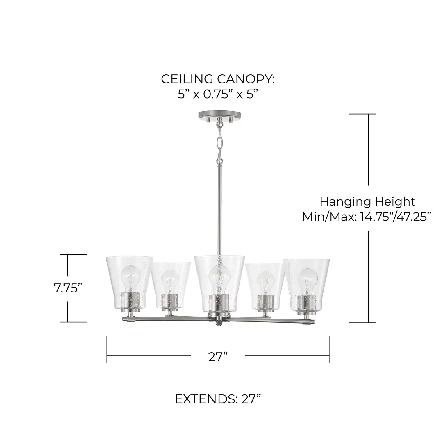 CAPITAL LIGHTING, BAKER CHANDELIER, CHANDELIER LIGHT