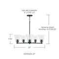 CAPITAL LIGHTING, BAKER CHANDELIER, CHANDELIER LIGHT
