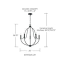 CAPITAL LIGHTING, MADISON CHANDELIER, CHANDELIER LIGHT