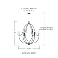 CAPITAL LIGHTING, MADISON CHANDELIER, CHANDELIER LIGHT