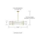 CAPITAL LIGHTING, BRYNN CHANDELIER, CHANDELIER LIGHT