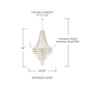 CAPITAL LIGHTING, CARISSA CHANDELIER, CHANDELIER LIGHT
