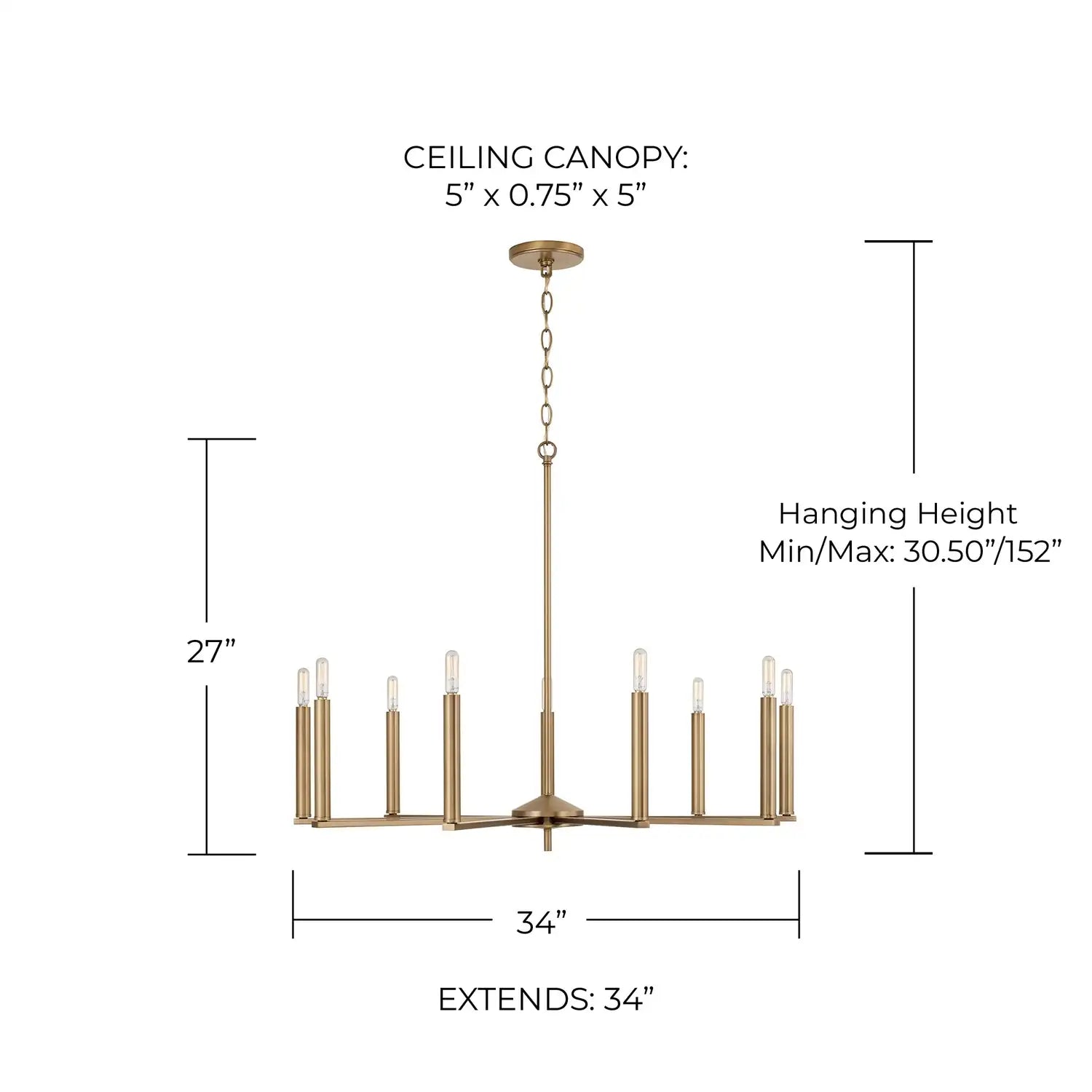 CAPITAL LIGHTING, PORTMAN CHANDELIER, CHANDELIER LIGHT