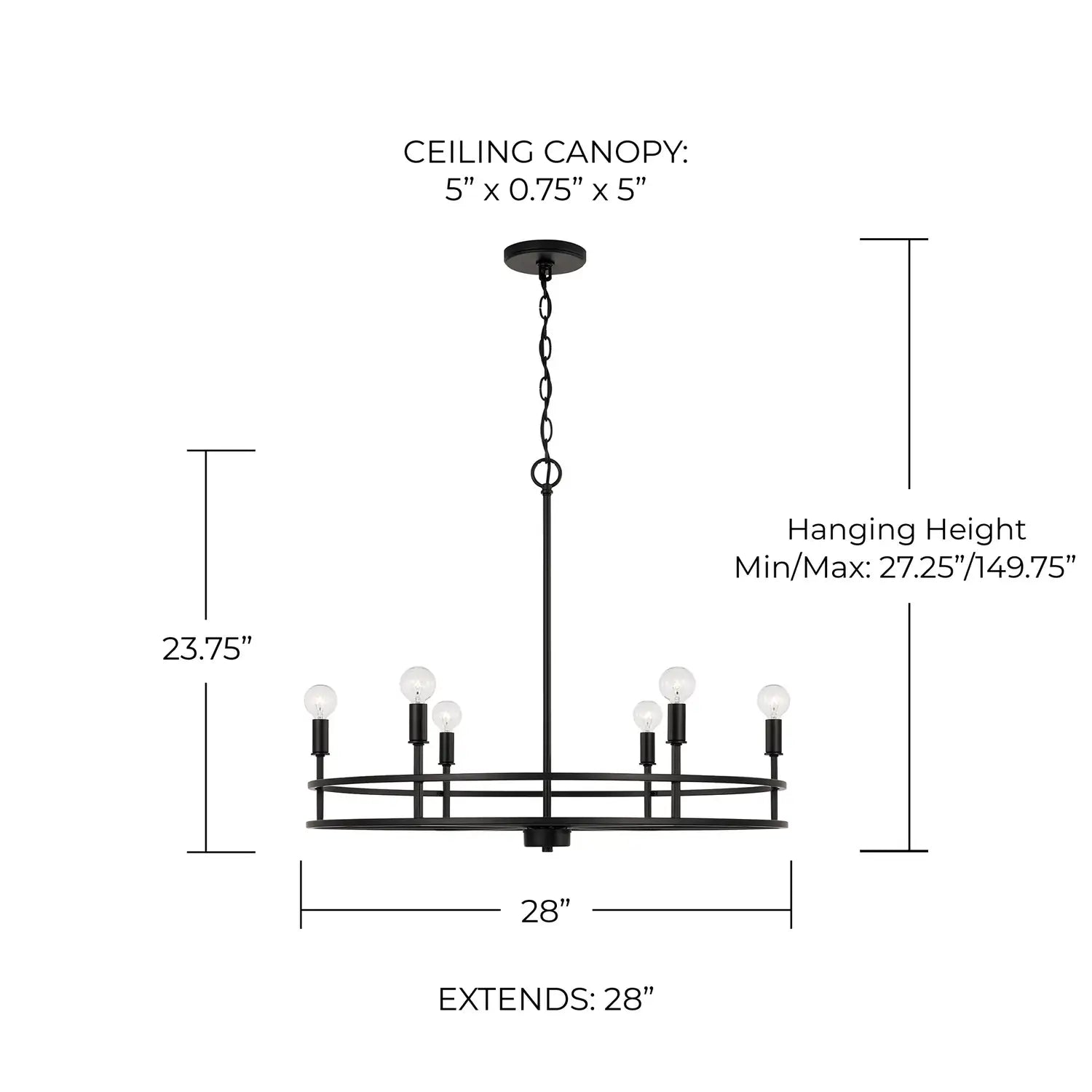 CAPITAL LIGHTING, FULLER CHANDELIER, CHANDELIER LIGHT