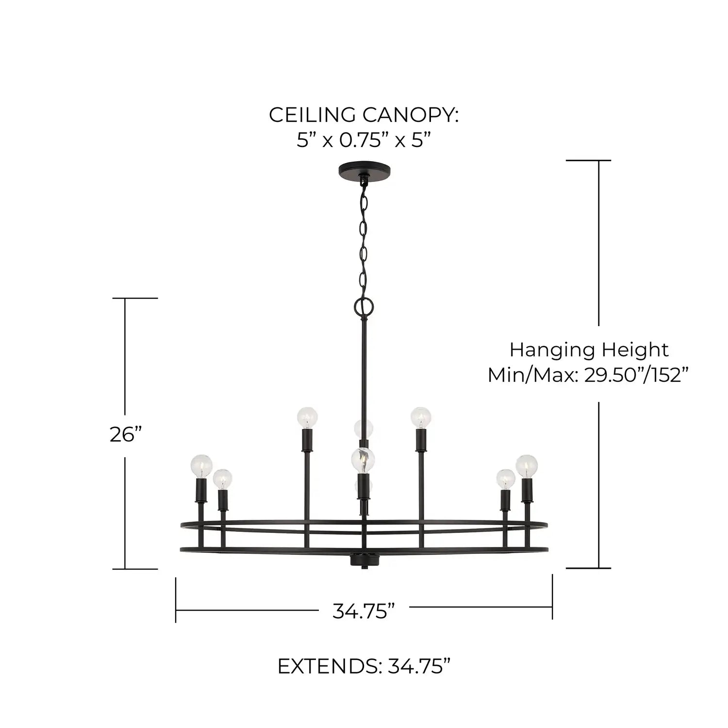 CAPITAL LIGHTING, FULLER CHANDELIER, CHANDELIER LIGHT