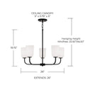 CAPITAL LIGHTING, LAWSON CHANDELIER, CHANDELIER LIGHT