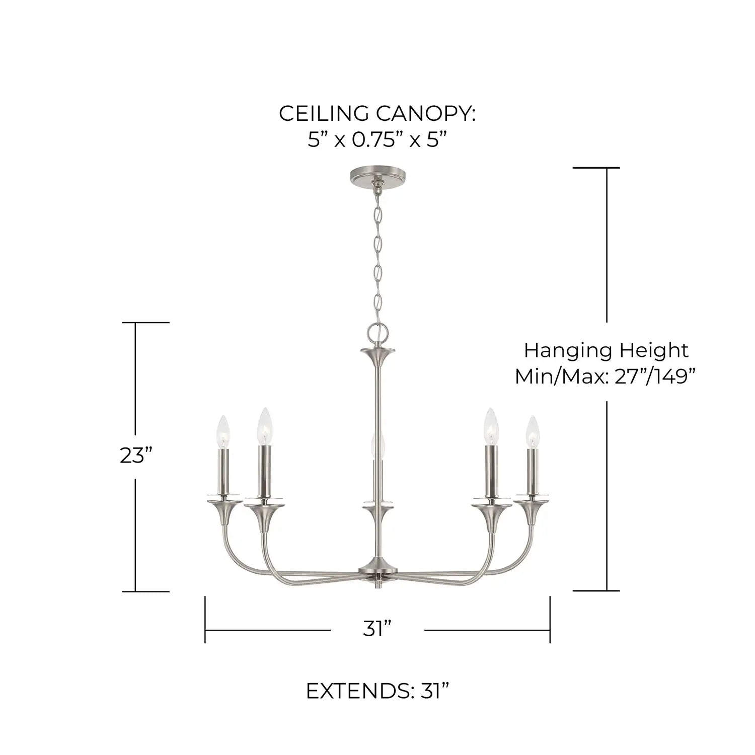 CAPITAL LIGHTING, PRESLEY CHANDELIER, CHANDELIER LIGHT