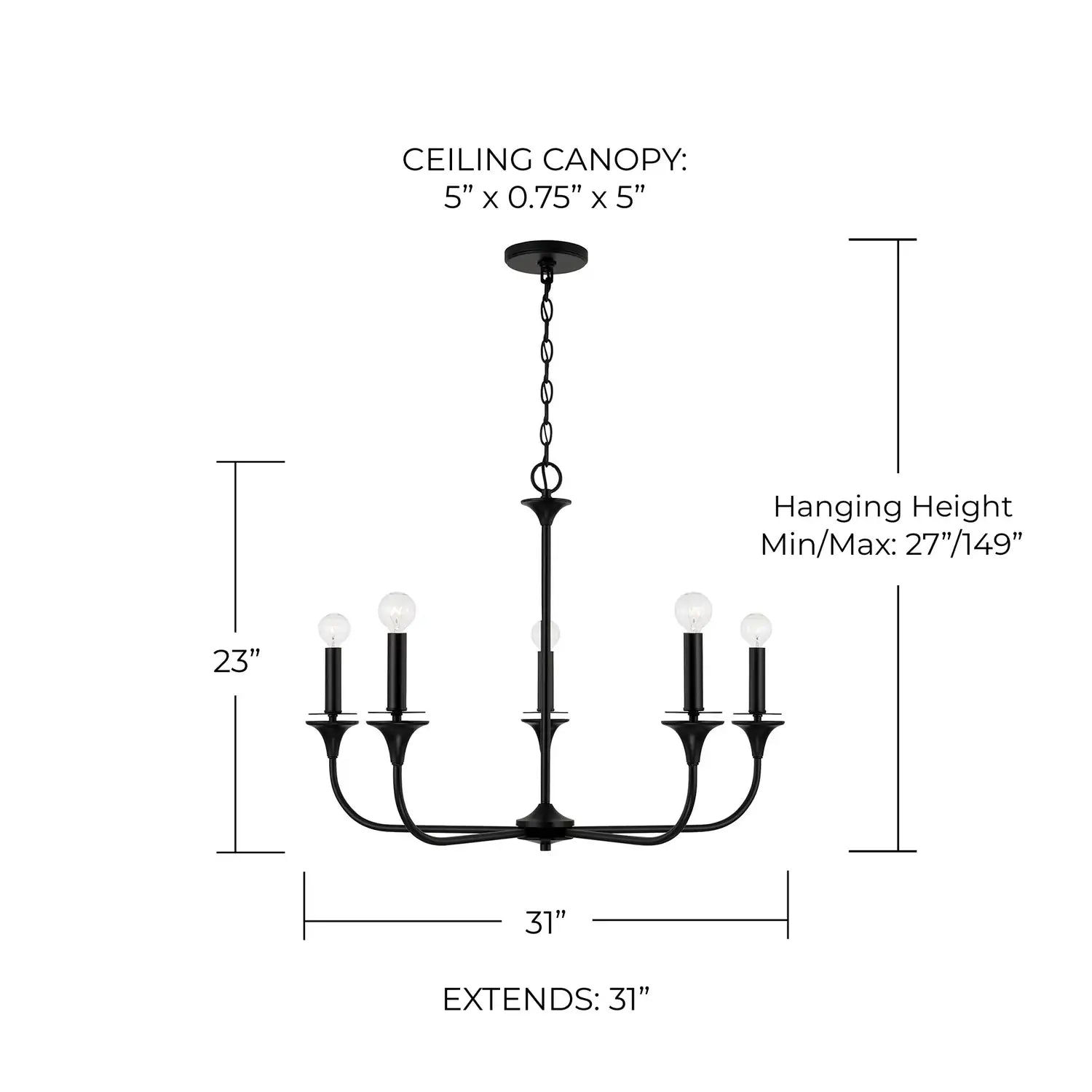CAPITAL LIGHTING, PRESLEY CHANDELIER, CHANDELIER LIGHT