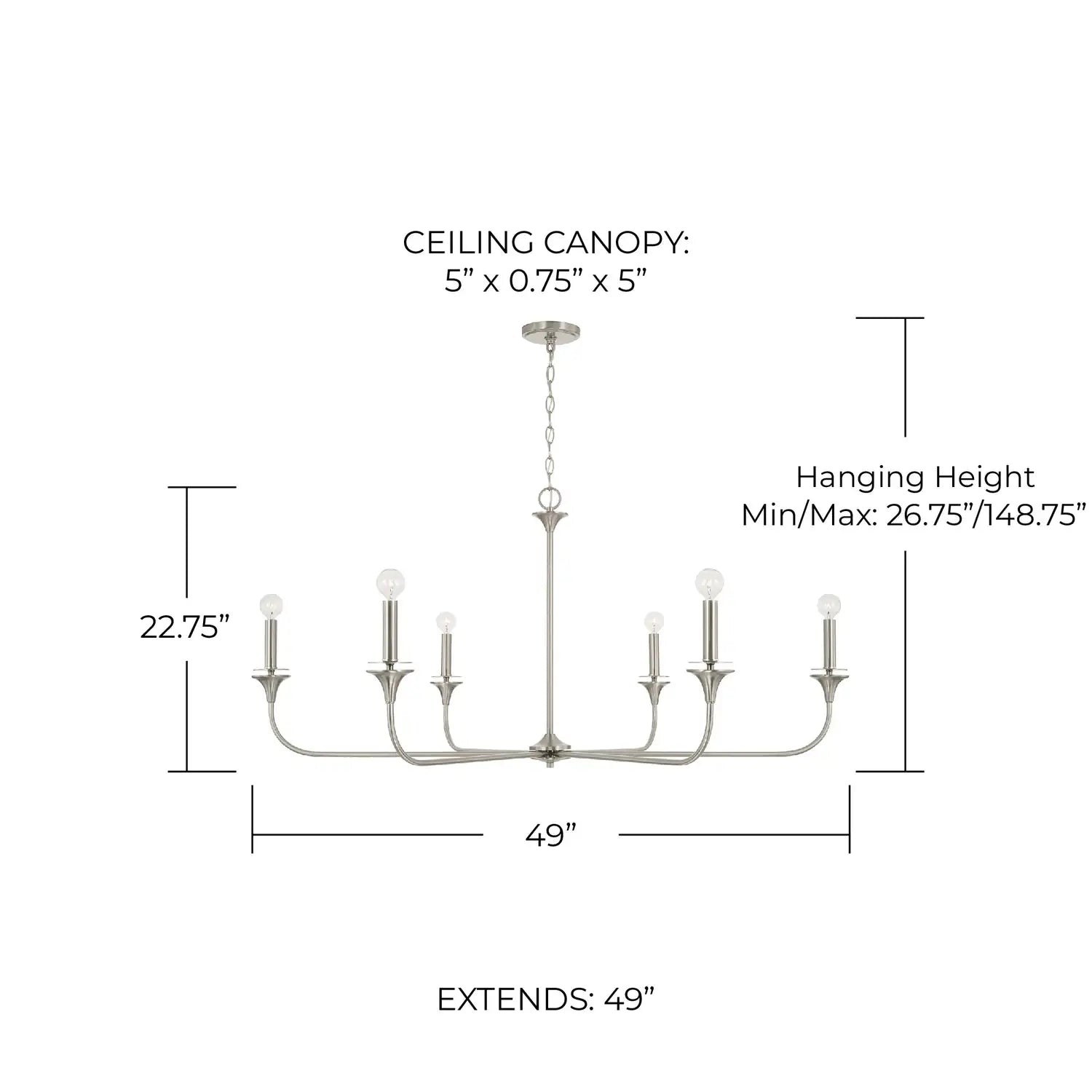 CAPITAL LIGHTING, PRESLEY CHANDELIER, CHANDELIER LIGHT