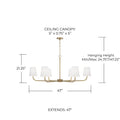 CAPITAL LIGHTING, BRODY CHANDELIER, CHANDELIER LIGHT