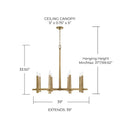 CAPITAL LIGHTING, BLAKE CHANDELIER, CHANDELIER LIGHT