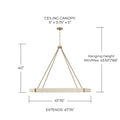 CAPITAL LIGHTING, DELANEY CHANDELIER, CHANDELIER LIGHT