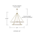 CAPITAL LIGHTING, DELANEY CHANDELIER, CHANDELIER LIGHT