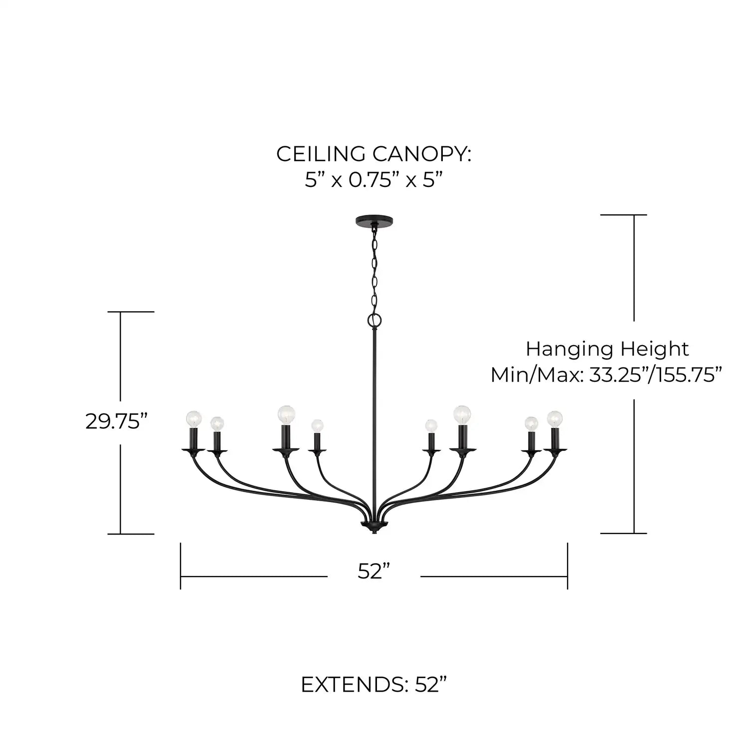 CAPITAL LIGHTING, DOLAN CHANDELIER, CHANDELIER LIGHT