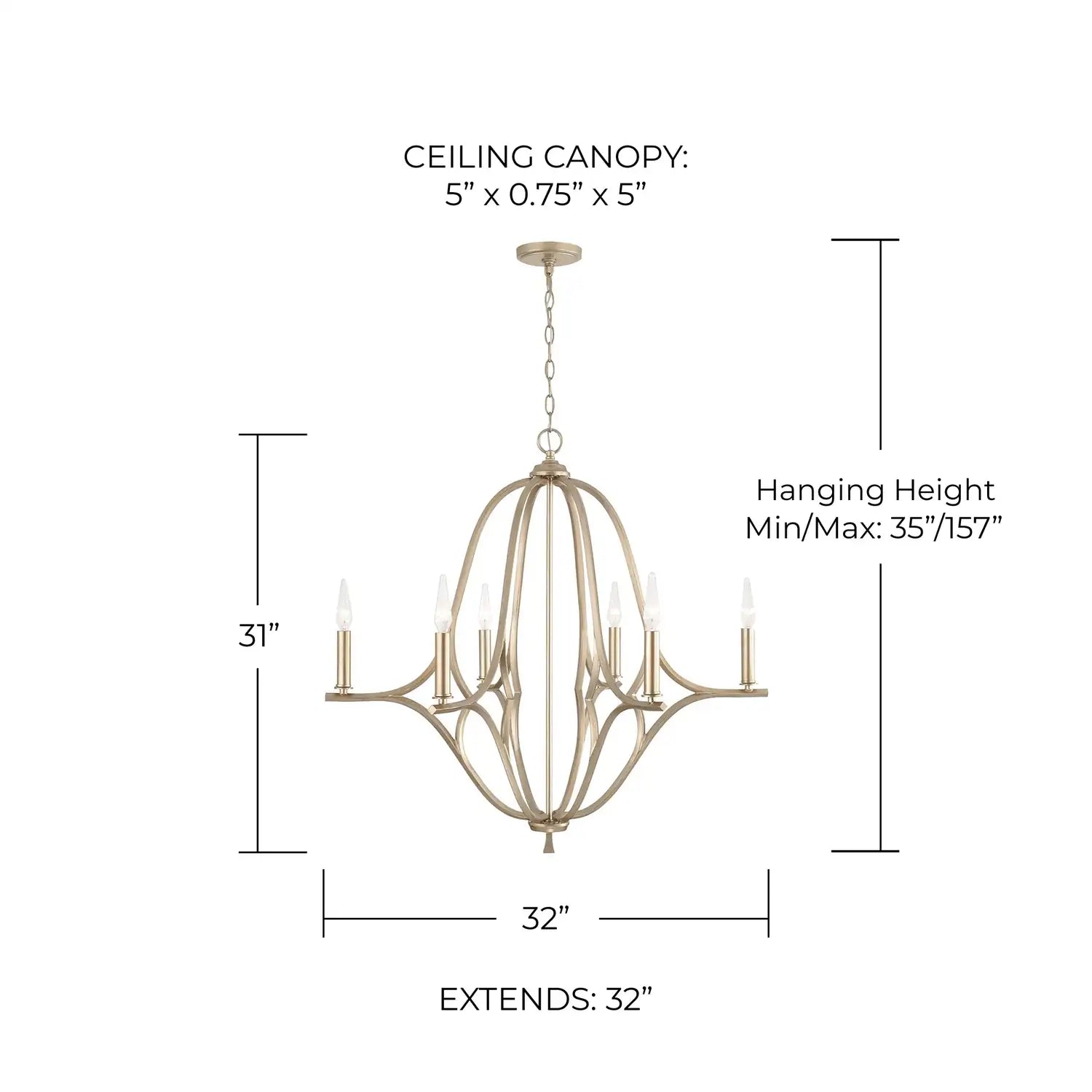 CAPITAL LIGHTING, CLAIRE CHANDELIER, CHANDELIER LIGHT