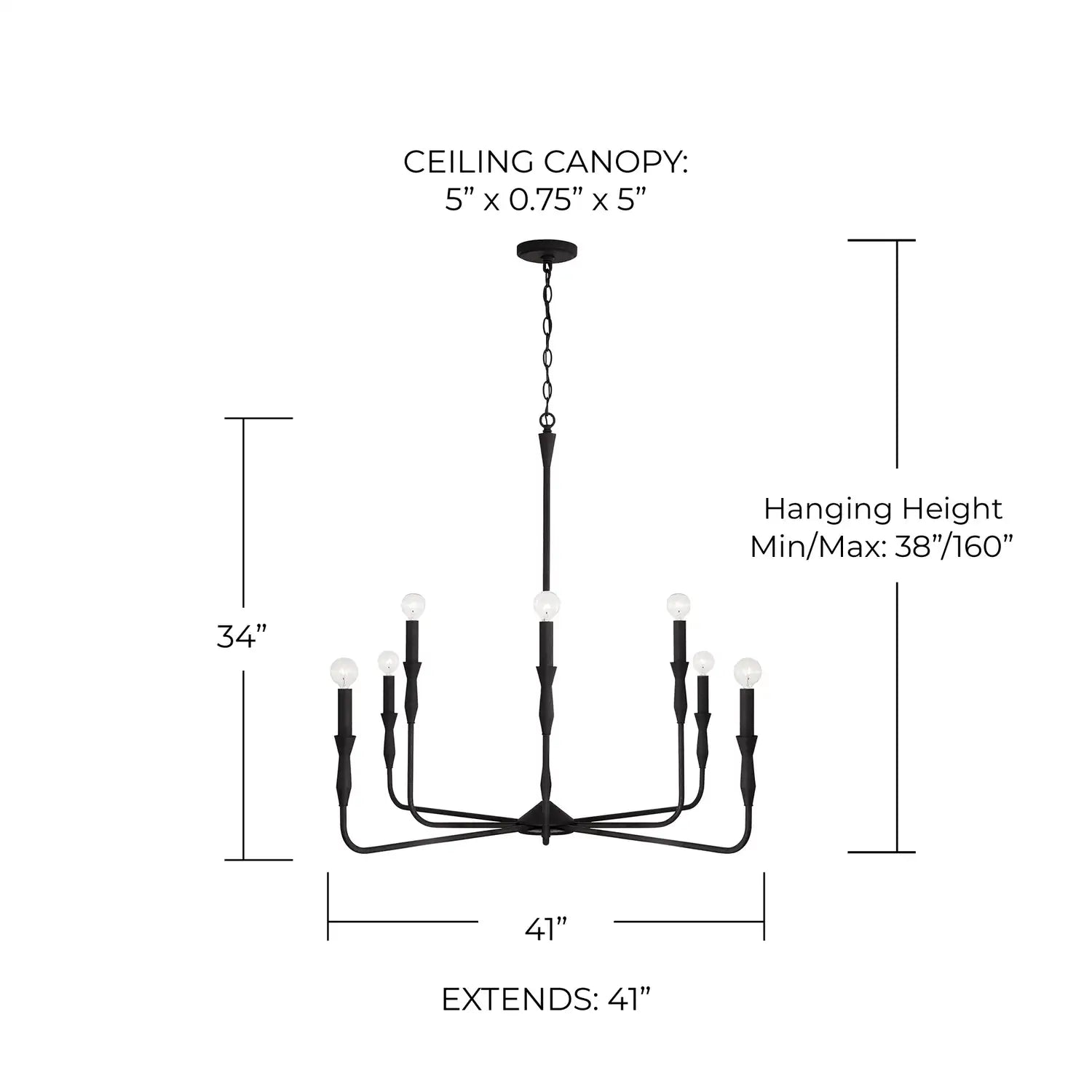 CAPITAL LIGHTING, PALOMA CHANDELIER, CHANDELIER LIGHT