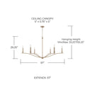 CAPITAL LIGHTING, GRADY CHANDELIER, CHANDELIER LIGHT