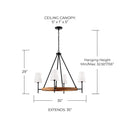 CAPITAL LIGHTING, JONAH CHANDELIER, CHANDELIER LIGHT