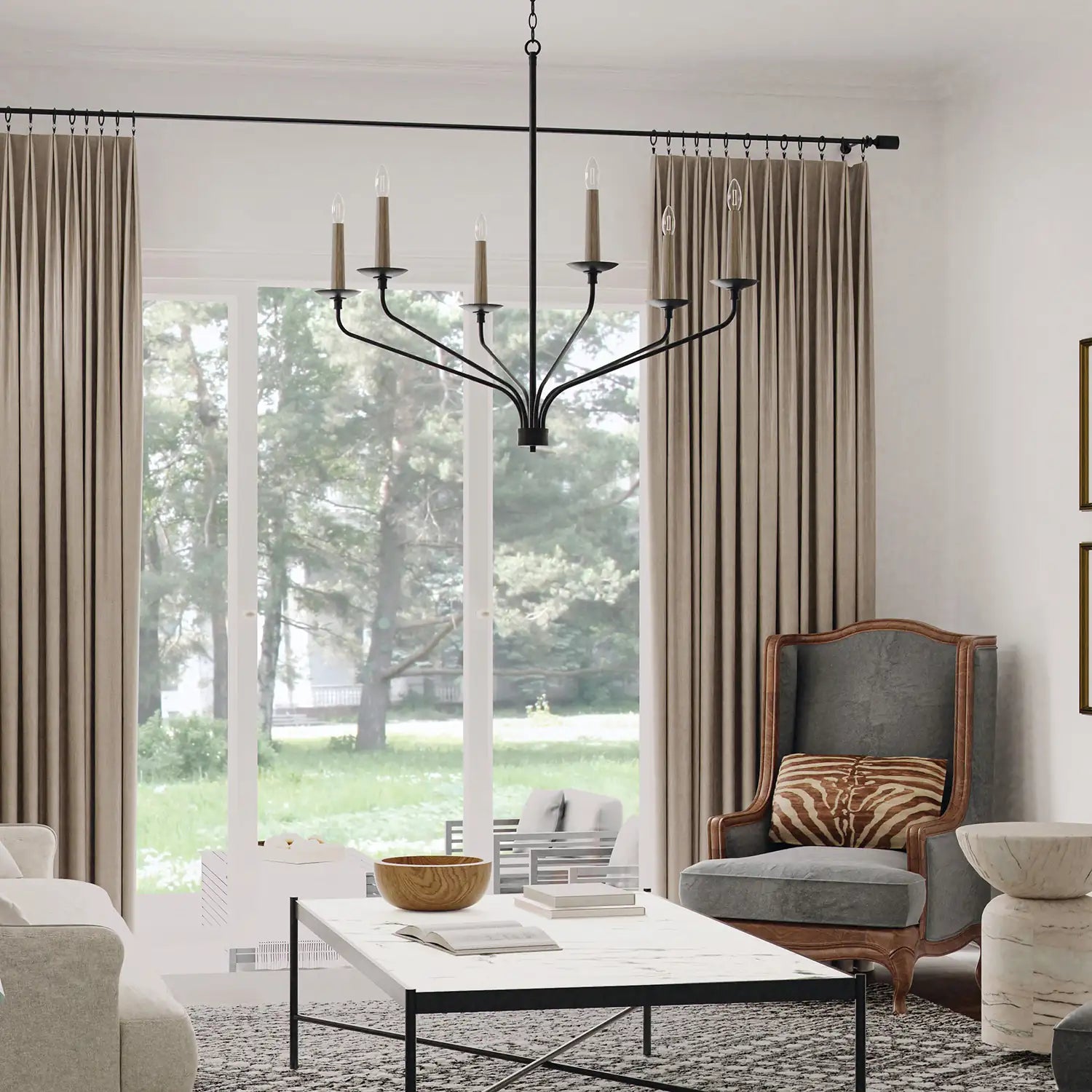 CAPITAL LIGHTING, WILDER CHANDELIER, CHANDELIER LIGHT