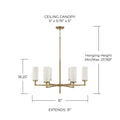 CAPITAL LIGHTING, ALYSSA CHANDELIER, CHANDELIER LIGHT