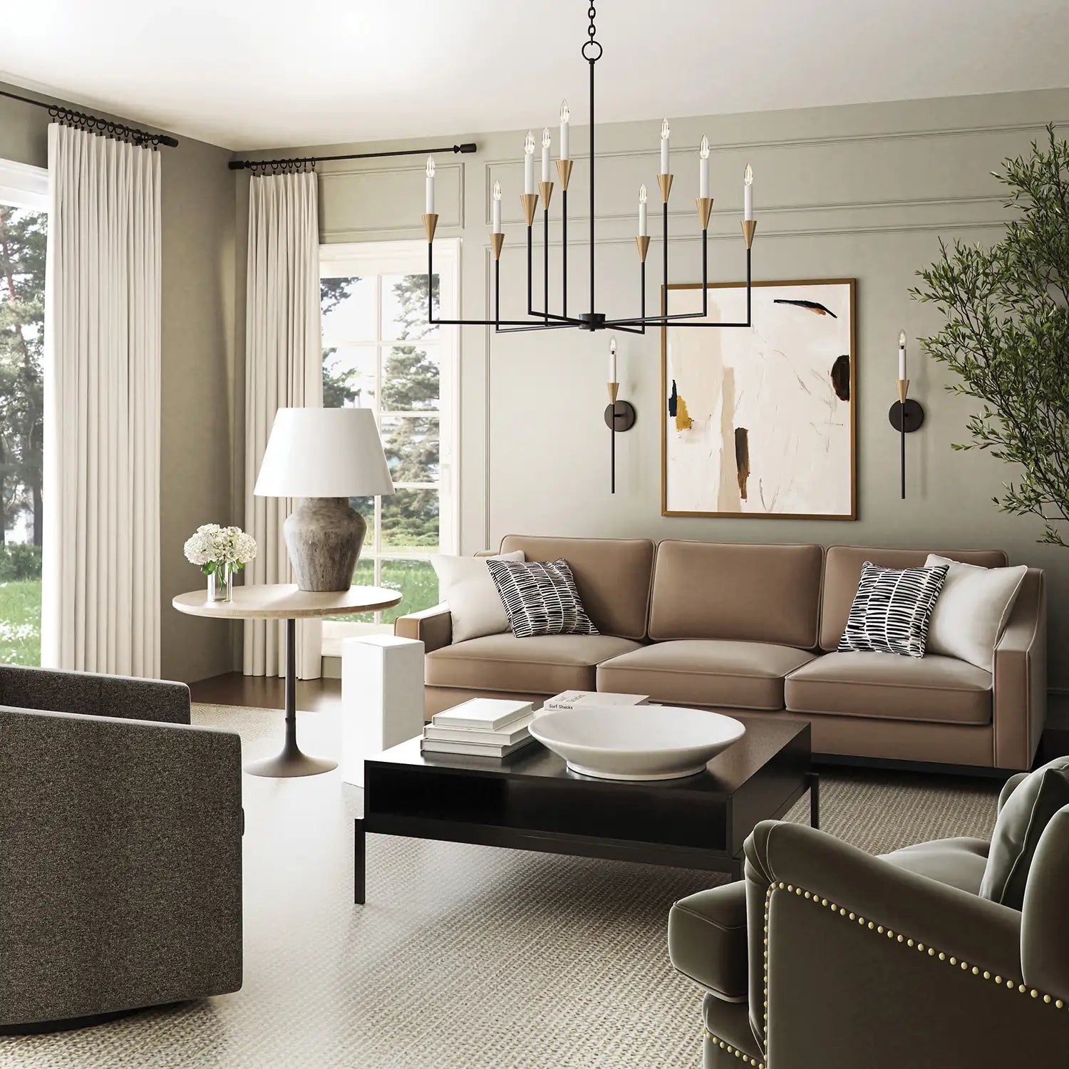 CAPITAL LIGHTING, AVANT CHANDELIER, CHANDELIER LIGHT