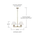 CAPITAL LIGHTING, GILDA CHANDELIER, CHANDELIER LIGHT